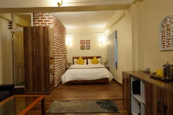 Cozy mountain homestay with traditional architecture and modern comfort for budget travelers